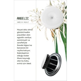 Resim Vavana Araba Klima Kokusu, Spin Oto Kokusu, Vanilya Paçuli Aromalı, 90 Gün Etkili Araç Kokusu - Angelic 