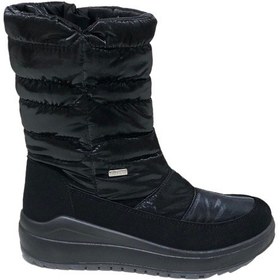 Resim Bot Kadın Diğer 6334 7j Jacalu Textile Upper And Synt Leather-pu Sole Black Siyah 