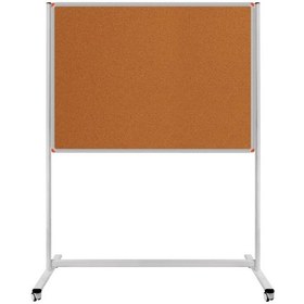Resim Panda 90 x 120 CM Sabit Tek Taraflı - Tekerlekli Ayaklı Mantar Pano - pan171 