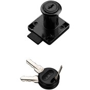 Resim Homyl Ofis Masası Çekmece Soyunma Dolap Güvenlik Siyah-32mm 