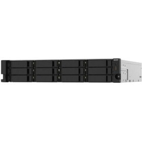 Resim Qnap Ts-1232pxu-rp-8gb Alpıne Qc 8gb Ram-12-diskli Rackmount Nas Server (DİSKSİZ) 