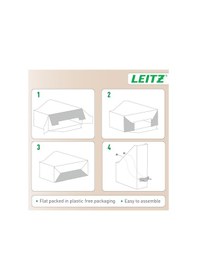 Resim Leitz Puro Kutu Klasör 2 Li Siyah Çok Renkli 
