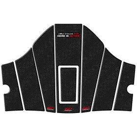 Resim GP Kompozit Honda Activa 125 2023-2024 Uyumlu Tank Pad Seti Karbon 