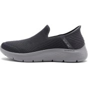 Resim Skechers Go Walk Flex-Slip-Ins Memory Foam Mens Sneaker Grey Hafızalı Taban Erkek Günlük Spor Ayakkabı Gri 