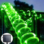 Resim Solar LED Işık Yolu Deck Açık Bahçe Güneş Işıkları Su Geçirmez Güneş Halat Işıkları Açık Aydınlatma Şeritleri Led Çelenk Işıkları Düğün Parti Noel Cadılar Bayramı Dekorasyon Bahçe Merdivenleri ile Akıllı Işık Sensörü 8 Işık Modları 