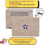 Resim McStorey Macbook Pro Kılıf 13inç Jeans01 (2016/2019 yılı Cihazı) A1706 A1708 A1989 A2159 ile Uyumlu 