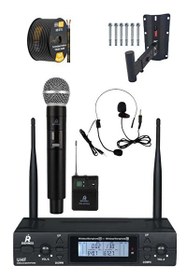 Resim Lastvoice Elit Plus Paket-1 Profesyonel Ses Sistemi Mikser Amfi Hoparlör Mikrofon 