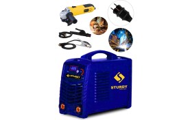 Resim Sturdy Power Tools Special Model Monostick Technology Super Ultrasonıc 200 Dijital Göstergeli Taşlama Ile Beraber Invertör Kaynak Makinası 