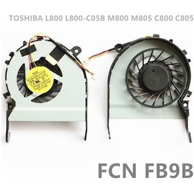 Resim Toshiba Satellite L800 L800-c05b M800 M805 C800 C805 Notebook Cpu Fanı Dfs531005mc0t Fb9b 