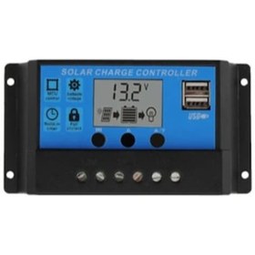 Resim Uretech 30 A Amper Solar Şarj Kontrol Cihazı Regülatörü 30ah 12/2 