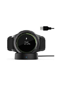 Resim Xemu Siyah Gear S3 Usb Şarj Kablosu 