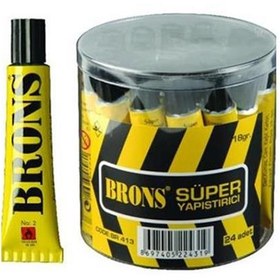 Resim Brons Sıvı Yapıştırıcı Solventsiz Süper NO:2 18 GR BR 413 