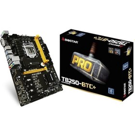 Resim Biostar TB250-BTC+ Intel B250 2400 MHz DDR4 Soket 1151 ATX Anakart 