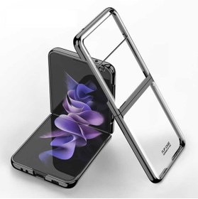 Resim Fogy Galaxy Z Flip 4 Kılıf Ultra Ince Köşeleri Şık Tasarım Şeffaf Kapak 