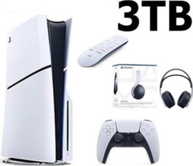 Resim Playstation 5 Slim Cd Edition 3TB + 3D Plus Kulaklık+ Media Kumanda 