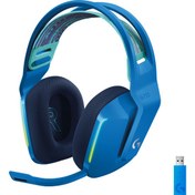 Resim G G733 Lightspeed Kablosuz RGB Oyuncu Kulaklığı Mavi | Logitech Logitech