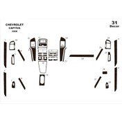 Resim Captiva C100 Maun Kaplama Parlak Siyah 