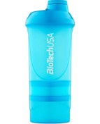 Resim Biotechusa Wave+ 600 Ml Ek Bölmeli Mavi Shaker. 355821795 Mavi 