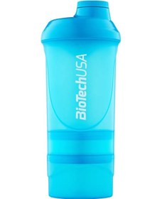 Resim Biotechusa Wave+ 600 Ml Ek Bölmeli Mavi Shaker. 355821795 Mavi 