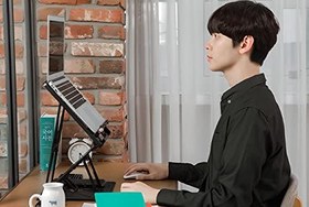 Resim Yükseklik Ayarlı Laptop Ve Kitap Standi Katlanabilir Fonksiyonel Standı KR_2022P 