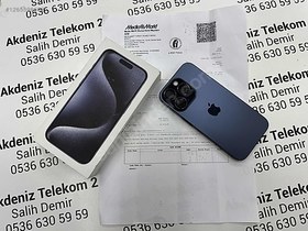 Resim Apple iPhone 15 Pro İkinci El TR | 128 GB | Mavi 