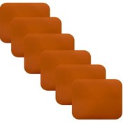 Resim Knsz oturma minderi 6 lı zengin&mağrur&uslu trn suni deri tel bar sandalyesi için 