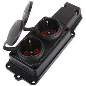 Resim Ay - Ka Kauçuk Topraklı Grup Priz 2'li 