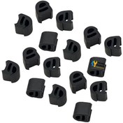 Resim Ozba Ticaret Aygaz Uyumlu Set Üstü Ocak Ankastre Izgara Silikon Tampon Lastiği 16 Adet Oval Küçük 