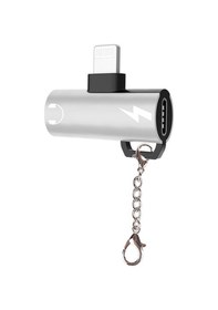 Resim Ally Lightning to Dual Lightning Dönüştürücü Adaptör Gümüş 