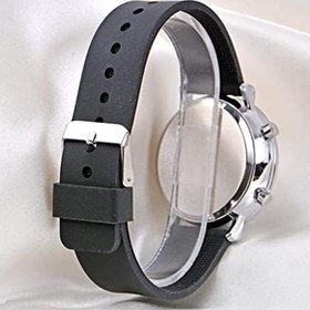 Resim Unisex Gümüş Renk Led Kadın Saat Orta Kasa Yetişkin Çocuk Kol Saati ST-304118 