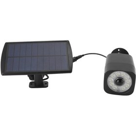 Resim Xindoker Güneş Enerjili Simülasyon Kamera Işığı, 3 Modlu Hareketli Algılama, Ip65 Su Geçirmez, Bahçe Ve Dış Mekan Aydınlatması 