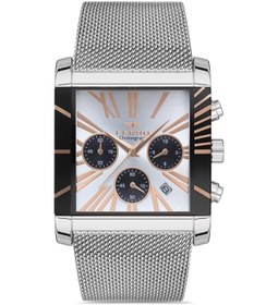 Resim Ferro FM41292C-A 45 mm Gümüş Erkek Kol Saati 