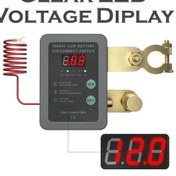 Resim Topshop1 Grey Akıllar Araç Akü Anahtarı 12v 24v Led Ekranlı Kablosuz Kumandalı Antihırsız 