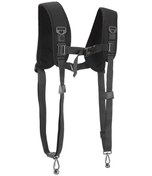 Resim Tenfowee Puluz Pu6002 İki Kamera Askılı Kemer - Dayanıklı Nilon, Yumuşak Omuz Padı, Hızlı Değişim, 1/4" Standart Vida İle Uyumlu 