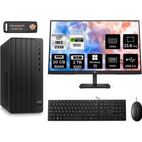 Resim Hp Pro Tower 290 G9 Intel Core I5 12500 20GB 2tb SSD GTX1650/4GB 23.8" Fhd Monitör W11H 6D3A5EA Masaüstü Bilgisayar & Per4 USB Bellek 6D3A5EAMNT4369 