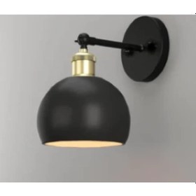 Resim Riolight Retro,rustik,vintage Mafsallı Siyah Hareketli Başlık Tek Siyah 