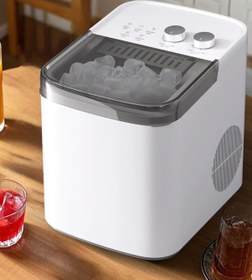 Resim EXENAR Mini Taşınabilir Otomatik Buz Makinasi Hızlı Ev Tipi Portatif Buz Makinesi 
