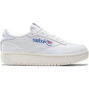 Resim Reebok Club C Double Kadın Günlük Ayakkabı 100074478 Beyaz-beyaz Beyaz 