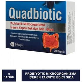 Resim Quadbiotic Probiyotik 20 Kapsül 