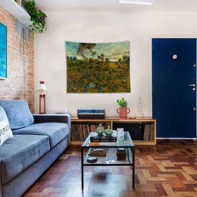 Resim Montmajour'da Günbatımı Duvar Örtüsü - 70 cm x 90 cm 