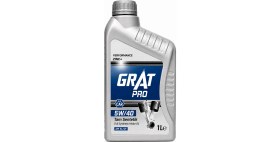 Resim Grat 5W-40 Tam Sentetik Motor Yağı 1 Litre Apı Sl/cf Benzinli Dizel Araç Yağı 