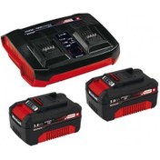 Resim Einhell 2 x 3A & Twincharger Akü ve Şarj Cihazı 