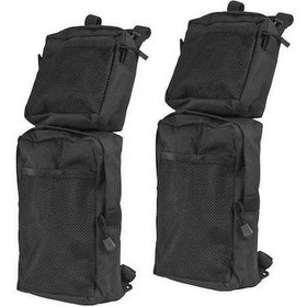 Resim Supermarket1 Mb-wdb019 Atv Çamurluk Çantası - Dayanıklı Evrensel Arka Saklama Siyah 