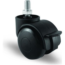 Resim Ec05Gmkm50F Civatalı Frenli Plastik Mobilya Tekerleği Çap 50 