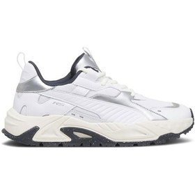 Resim Puma Rs-trck Metallic Puma Erkek Günlük Ayakkabı 394708-01 Beyaz-beyaz Beyaz 
