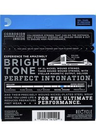 Resim Daddarıo Exl120 9-42 Elektro Gitar Teli 