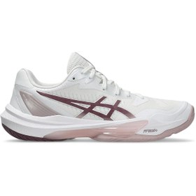 Resim Asics Sky Elite Ff 3 Kadın Beyaz Voleybol Ayakkabısı 1052A075-101 