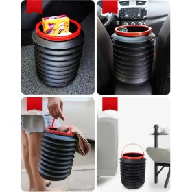 Resim Çılgın Tahtakale Çok Amaçlı Katlanabilir Araç Içi Kova 