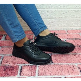 Resim Voyager 8439 Siyah Üst Sınıf Hakiki Deri Full Ortapedik Bağacaklı 