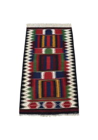 Resim Kilim Antik El Dokuma Yün Konya Karapınar Kilimi 0136 - Yeni - Çok Renkli 